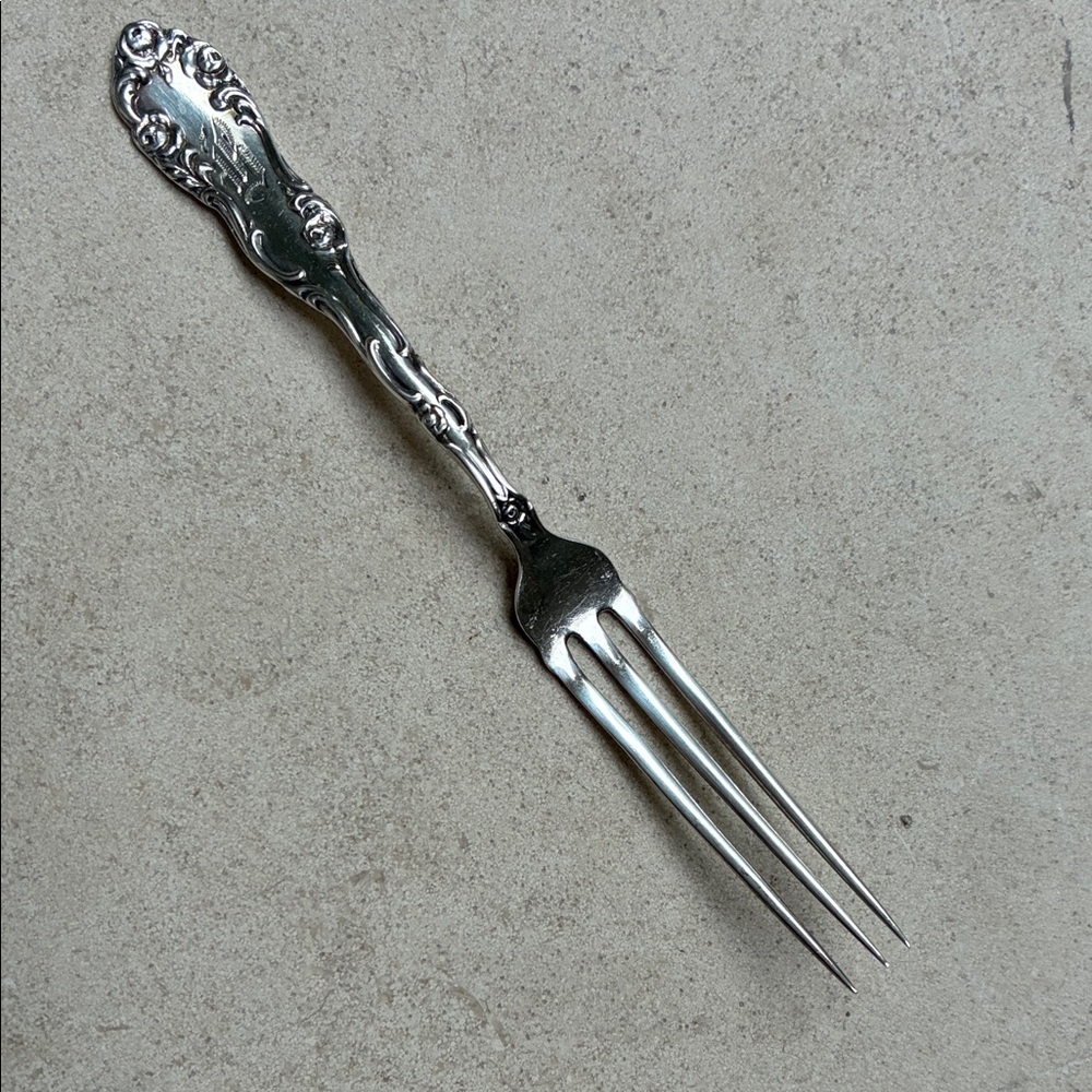 Sterling Silver Strawberry Fork